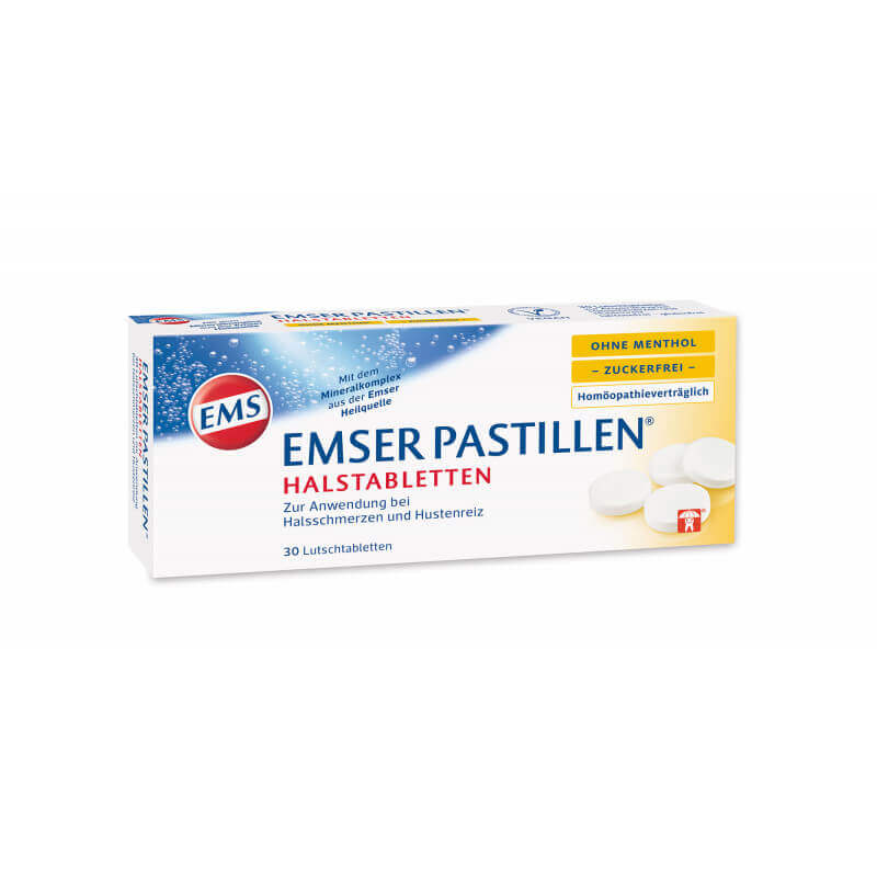 EMSER pastilles sugar-free without menthol (30 pieces)