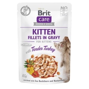 Brit Care Kitten in Gravy Truthahn (24x 85g)