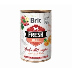 Brit Fresh Can Rind mit Kürbis (6x400g)
