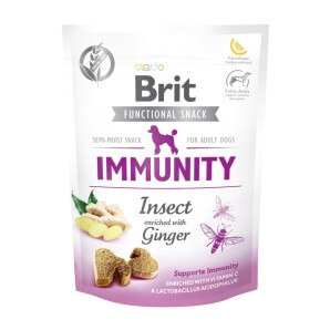 Brit Functional Snack Dog Immunity Insect (10x150g)