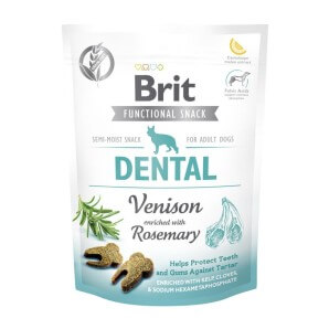 Brit Functional Snack Dog Dental Venison (10x150g)