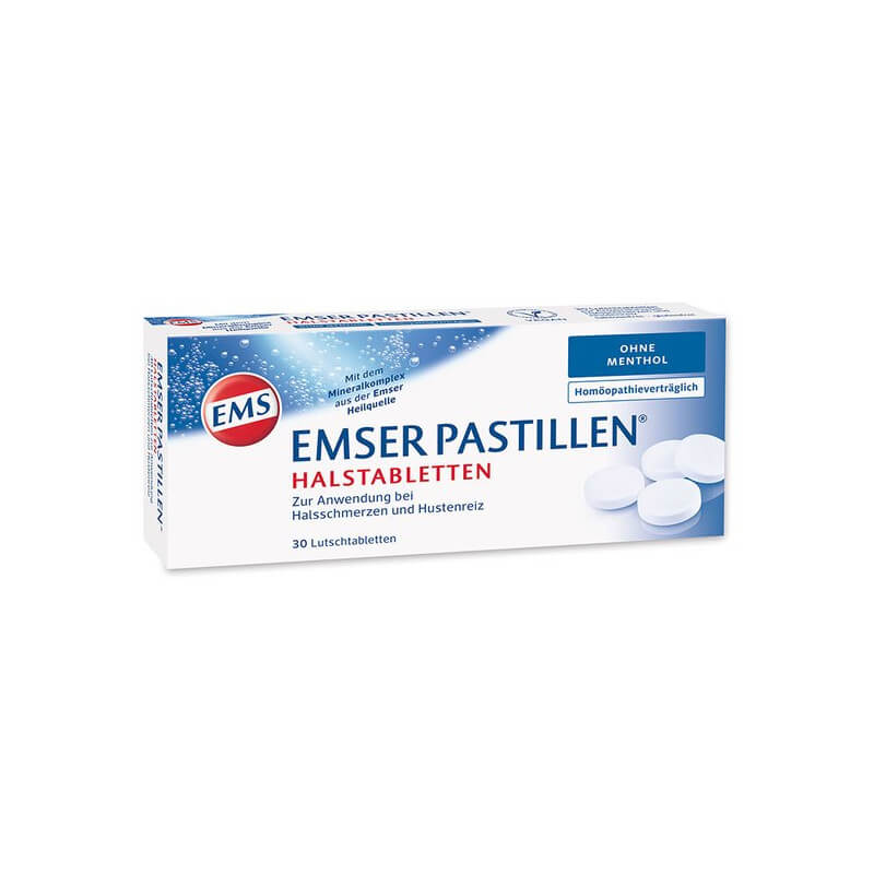 EMSER pastilles without menthol (30 pieces)