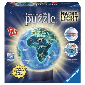 Ravensburger 3D Puzzle Nachtlicht Erde bei Nacht (1 Stk)