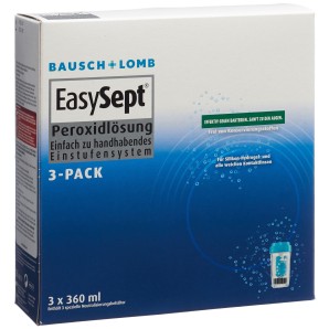EasySept Peroxidlösung für weiche Kontaktlinsen (3x360ml)