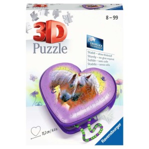 Ravensburger 3D Puzzle Herzschatulle Pferde (1 Stk)