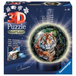 Ravensburger 3D Puzzle Nachtlicht Raubkatzen (1 Stk)