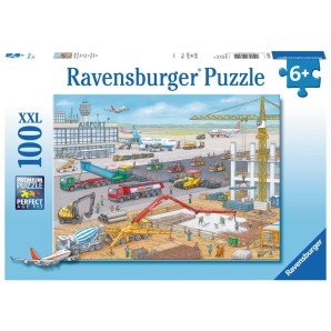 Ravensburger Puzzle Baustelle am Flughafen 100 Teile (1 Stk)