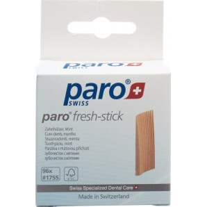 Paro Brush Sticks Zahnholz mittel Mint (96 Stk)