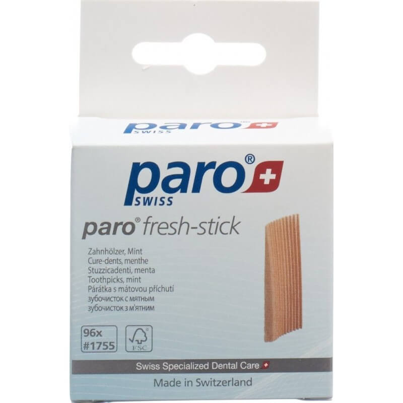 Paro Brush Sticks Medium Mint (96 pcs)