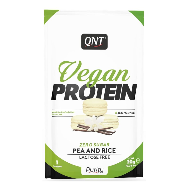 QNT Vegan Protein Zero Sug-Lact Fr Van Macar 20 g