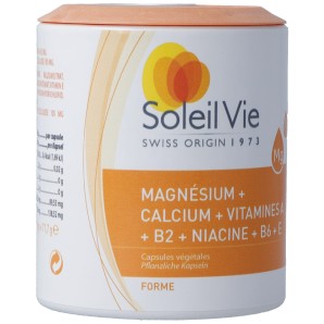 SOLEIL VIE Magnésium Calcium + Vit Kaps 100 Stk