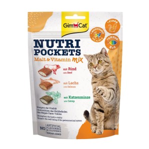 Gim Cat Nutri Pockets Malt-Vitamin Mix (150g)