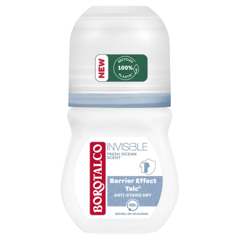 Borotalco Deo Invisible Fresh Roll on (50ml)