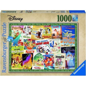 Ravensburger Puzzle Disney Vintage Movie Poster 1000 Teile (1 Stk)