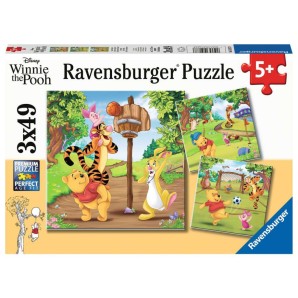 Ravensburger Puzzle DWP Winnie The Pooh Kinderpuzzle Sports Day 3x49 Teile (1 Stk)