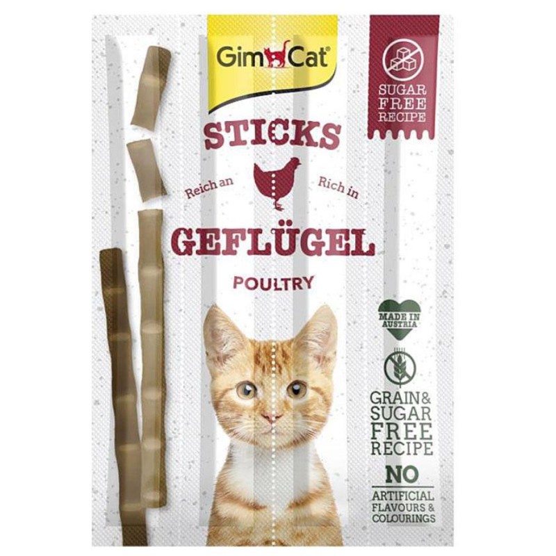 Gim Cat Sticks Geflügel (4 Stk)