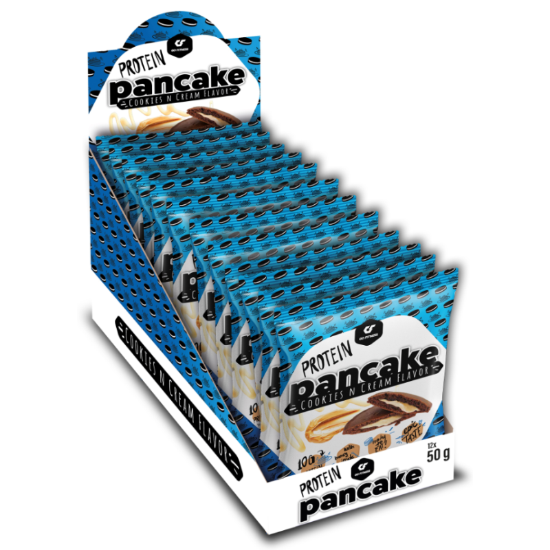 GO FITNESS Protein Pancake Cookies n Cream (12x50g)