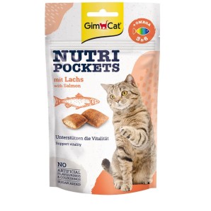 Gim Cat NutriPockets Lachs (60g)