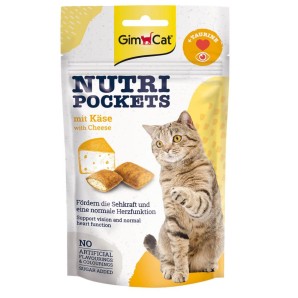 Gim Cat NutriPockets Käse & Taurin (60g)