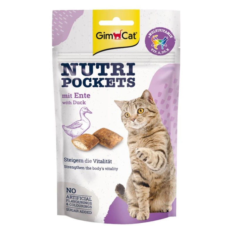 Gim Cat NutriPockets Ente (60g)