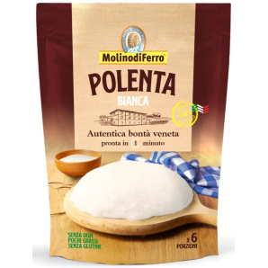 Le Veneziane Polenta, glutenfrei, weiss (500g)