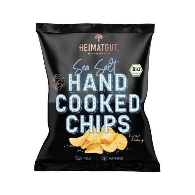 HEIMATGUT Kartoffel Chips Sea Salt (125g)