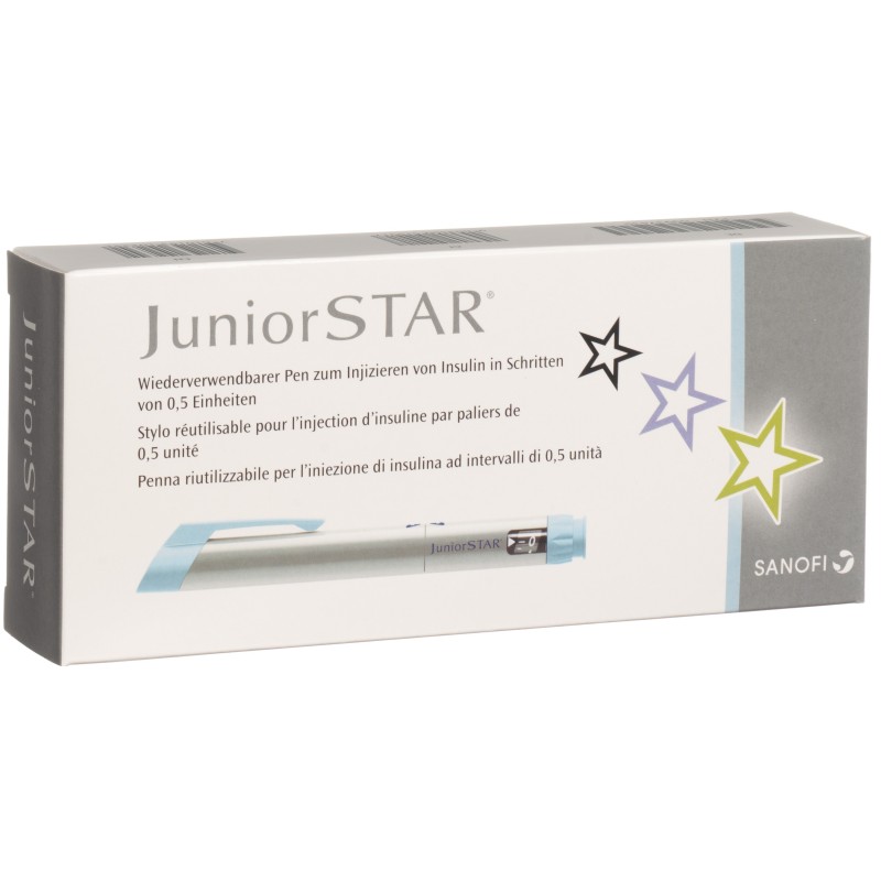 SANOFI juniorSTAR Insulinpen silber (1 Stk)