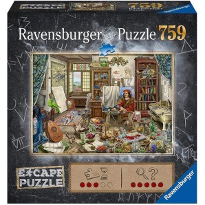 Ravensburger Puzzle ESCAPE Das Künstleratelier 759 Teile (1 Stk)