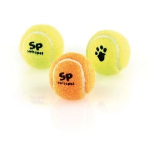 Swisspet Gummi Tennisball, 48mm (3 Stk)