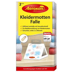 Aeroxon Kleidermotten Fallen (2 Stk)