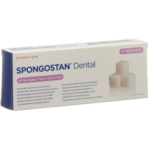 SPONGOSTAN Dental 1x1x1cm (24 Stk)