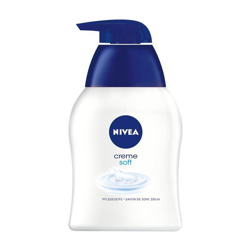 Nivea - Creme Soft Pflegeseife Handcreme und Seife (250 ml)