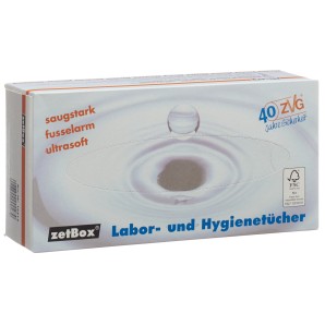 zetBox Labor- und Hygienetuch 21x22cm (150 Stk)