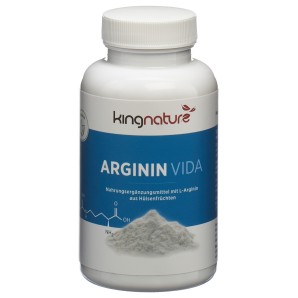 kingnature Arginin Vida Kapseln 2250 mg (120 Stk)
