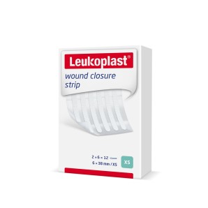 Leukoplast wound closure strip 6x38mm weiss (2x6 Stk)