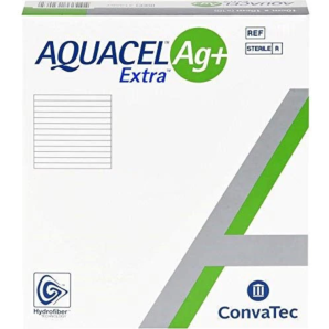 ConvaTec AQUACEL Ag+ Extra Kompresse 4x10cm (10 Stk)