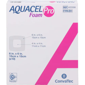 ConvaTec AQUACEL Foam Pro 15x15cm (10 Stk)