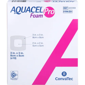 ConvaTec AQUACEL Foam Pro 8x8cm (10 Stk)