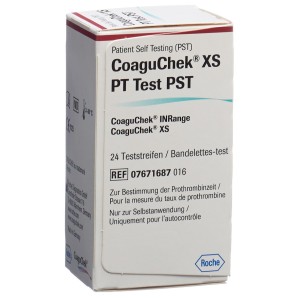 CoaguChek XS PT Test PST (2x24 Stk)