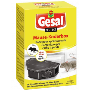 Boîte d'appâts Gesal Protect Mice vide