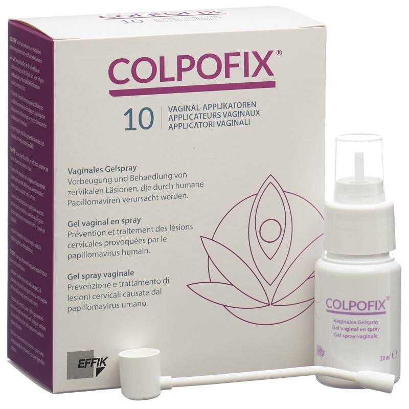 COLPOFIX Vaginales Gelspray, mit 10 Applikatoren (20ml)