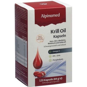 Alpinamed Krill Oil Capsules (120 Capsules)
