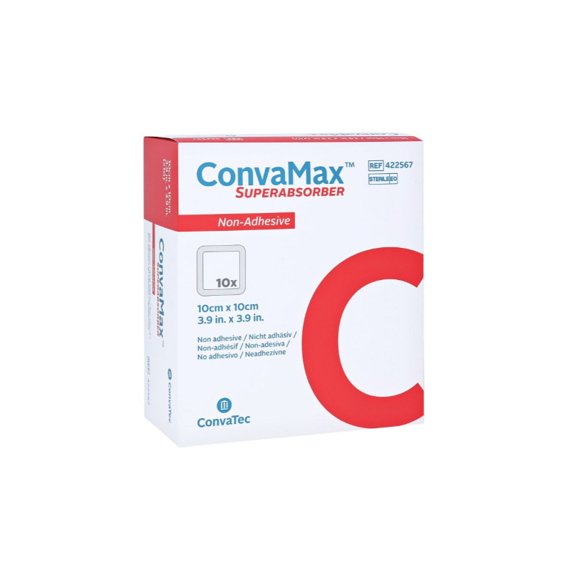 ConvaMax Superabsorber, 10x20cm, nicht adhäsiv (10 Stk)