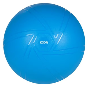 KOOR Gymnastikball 75cm, Blau (1 Stk)