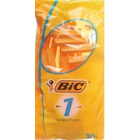 BiC 1 Sensitive 1-Klingenrasierer (10 Stk)