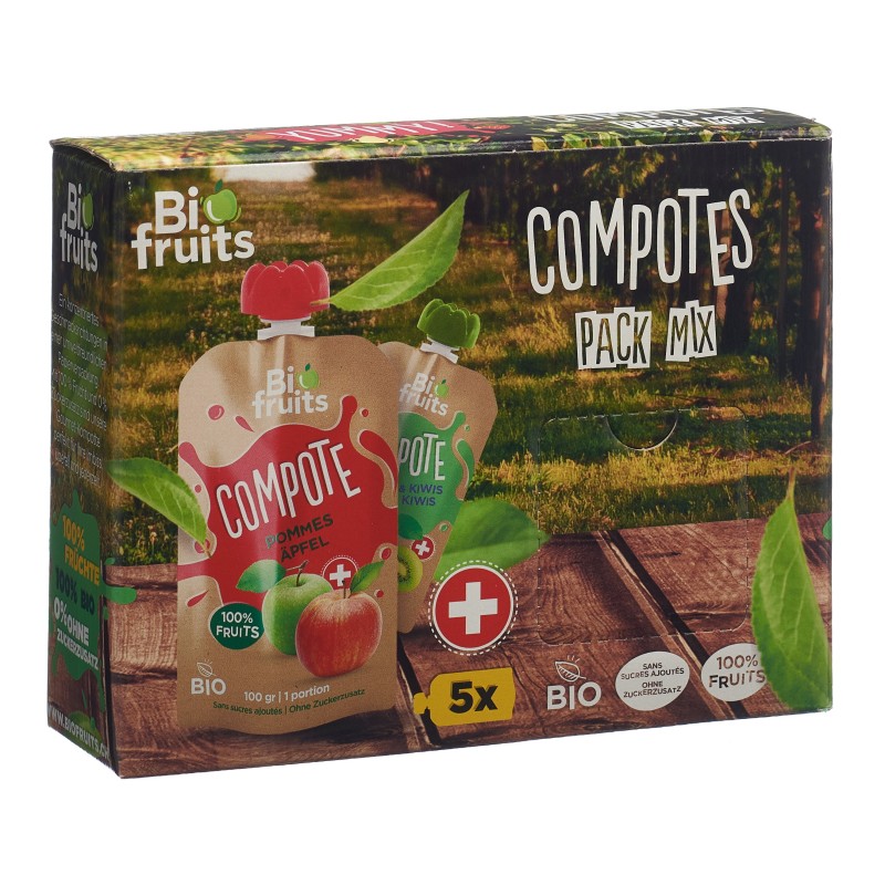 BioFruits Kompott Pack Mix (5x100g)