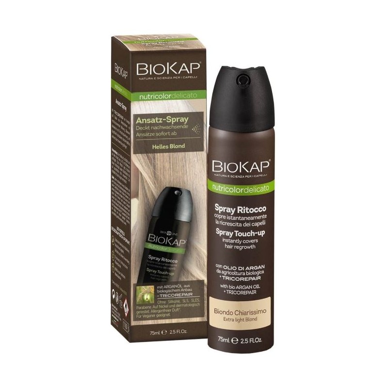 BIOKAP Nutricolor Delicato Touch-Up Spray helles blond (75ml)