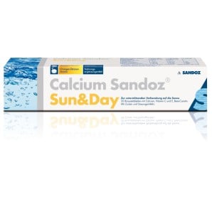 Calcium Sandoz Sun & Day Brausetabletten Sunscreen (20 Stk)