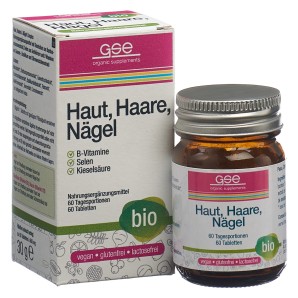GSE Haut Haare Nägel Complex Tabletten Bio (60 Stk)