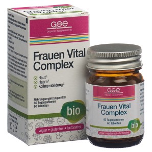 GSE Frauen Vital Complex Tabletten Bio (60 Stk)